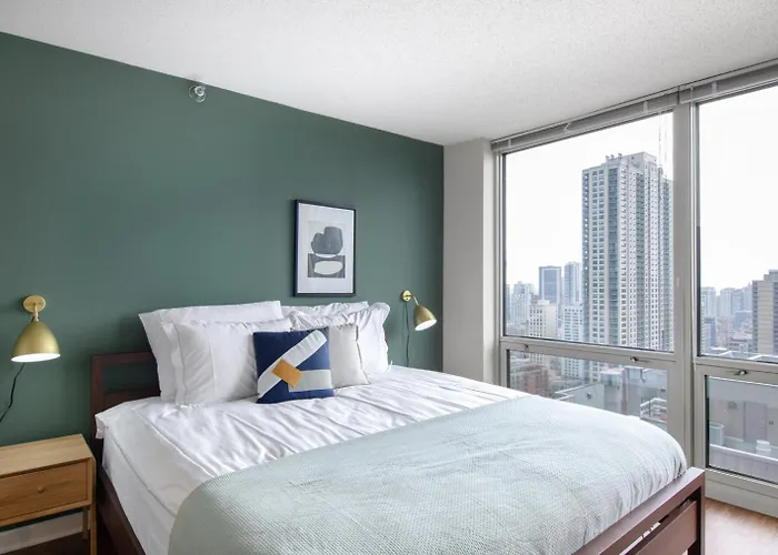 River N 1br W Gym Wd Nr Mag Mile Chi-86 Apartamento *